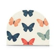 thumbnail image 1 of Yayeee Napkin Holder for Table Kitchen Paper Tissue Organization, Orange Butterflies, 1 of 1