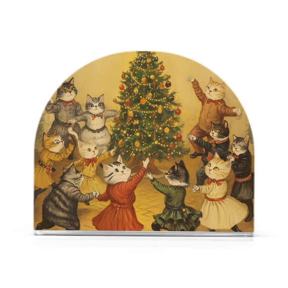 Yayeee Napkin Holder for Table Kitchen Paper Tissue Organization, Party Of Cats