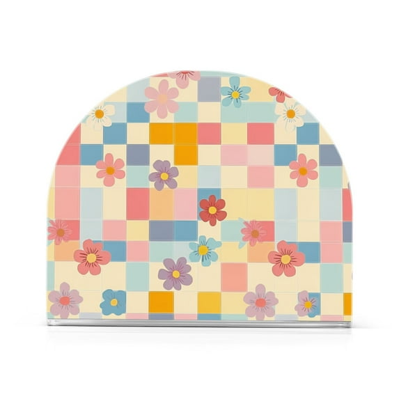 Yayeee Napkin Holder for Table Kitchen Paper Tissue Organization, Pink Floral