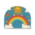 thumbnail image 1 of Yayeee Napkin Holder for Table Kitchen Paper Tissue Organization, Rainbow with Stars, 1 of 8