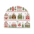 thumbnail image 1 of Yayeee Napkin Holder for Table Kitchen Paper Tissue Organization, Red Christmas House, 1 of 8