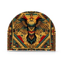 Yayeee Napkin Holder for Table Kitchen Paper Tissue Organization, Retro Abstract Eagle