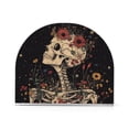 thumbnail image 1 of Yayeee Napkin Holder for Table Kitchen Paper Tissue Organization, Skeleton with Flowers Pattern, 1 of 8