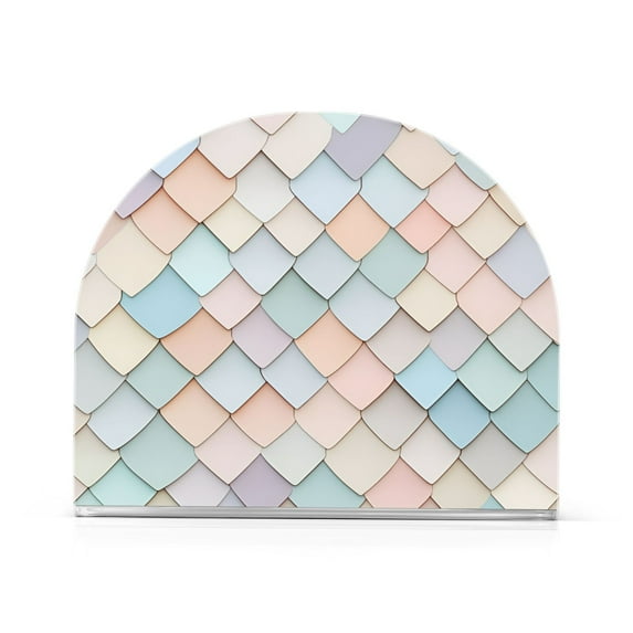Yayeee Napkin Holder for Table Kitchen Paper Tissue Organization, Small Pink Pattern
