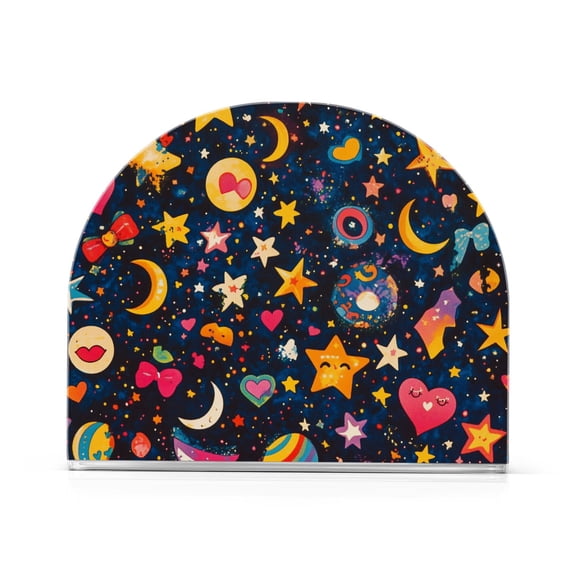 Yayeee Napkin Holder for Table Kitchen Paper Tissue Organization, Small Space Pattern