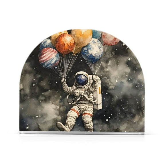 Yayeee Napkin Holder for Table Kitchen Paper Tissue Organization, Watercolor Space