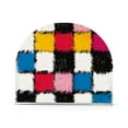 thumbnail image 1 of Yayeee Napkin Holder for Table Kitchen Paper Tissue Organization, White Checkered Pattern, 1 of 8