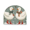 thumbnail image 1 of Yayeee Napkin Holder for Table Kitchen Paper Tissue Organization, Winter Goose Scarves, 1 of 8