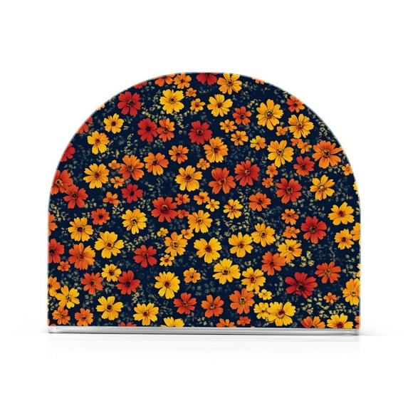 Yayeee Napkin Holder for Table Kitchen Paper Tissue Organization, Yellow Floral