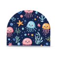 thumbnail image 1 of Yayeee Napkin Holder for Table Kitchen Paper Tissue Organization, Yellow Jellyfish, 1 of 8