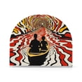 thumbnail image 1 of Yayeee Napkin Holder for Table Set of 2 Kitchen Paper Tissue Organization, Abstract Boat Ride, 1 of 8