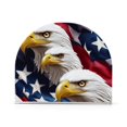 thumbnail image 1 of Yayeee Napkin Holder for Table Set of 2 Kitchen Paper Tissue Organization, American Eagle Pattern, 1 of 8