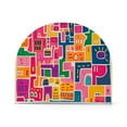 thumbnail image 1 of Yayeee Napkin Holder for Table Set of 2 Kitchen Paper Tissue Organization, Art Map, 1 of 8