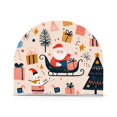 thumbnail image 1 of Yayeee Napkin Holder for Table Set of 2 Kitchen Paper Tissue Organization, Beige Christmas Santa, 1 of 8