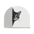 thumbnail image 1 of Yayeee Napkin Holder for Table Set of 2 Kitchen Paper Tissue Organization, Black Cute Cat, 1 of 8