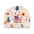 thumbnail image 1 of Yayeee Napkin Holder for Table Set of 2 Kitchen Paper Tissue Organization, Blue Christmas Santa, 1 of 1