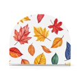 thumbnail image 1 of Yayeee Napkin Holder for Table Set of 2 Kitchen Paper Tissue Organization, Blue Leaves, 1 of 8