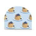 thumbnail image 1 of Yayeee Napkin Holder for Table Set of 2 Kitchen Paper Tissue Organization, Blueberry Pancake Pattern, 1 of 8