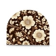 thumbnail image 1 of Yayeee Napkin Holder for Table Set of 2 Kitchen Paper Tissue Organization, Brown Floral, 1 of 8