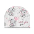 thumbnail image 1 of Yayeee Napkin Holder for Table Set of 2 Kitchen Paper Tissue Organization, Cartoon Elephant, 1 of 8