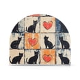 thumbnail image 1 of Yayeee Napkin Holder for Table Set of 2 Kitchen Paper Tissue Organization, Cats and Hearts, 1 of 8