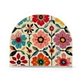 thumbnail image 1 of Yayeee Napkin Holder for Table Set of 2 Kitchen Paper Tissue Organization, Colorful Flowers, 1 of 8