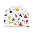 thumbnail image 1 of Yayeee Napkin Holder for Table Set of 2 Kitchen Paper Tissue Organization, Colorful Triangles, 1 of 8