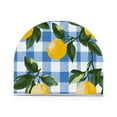 thumbnail image 1 of Yayeee Napkin Holder for Table Set of 2 Kitchen Paper Tissue Organization, Light Blue Plaid, 1 of 8