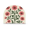 thumbnail image 1 of Yayeee Napkin Holder for Table Set of 2 Kitchen Paper Tissue Organization, Light Pink Flowers, 1 of 8