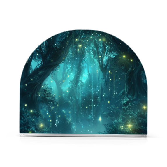 Yayeee Napkin Holder for Table Set of 2 Kitchen Paper Tissue Organization, Magical Forest