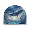 thumbnail image 1 of Yayeee Napkin Holder for Table Set of 2 Kitchen Paper Tissue Organization, Night Floating Whale, 1 of 8