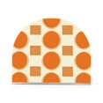 thumbnail image 1 of Yayeee Napkin Holder for Table Set of 2 Kitchen Paper Tissue Organization, Orange Geometric Pattern, 1 of 8