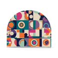 thumbnail image 1 of Yayeee Napkin Holder for Table Set of 2 Kitchen Paper Tissue Organization, Orange Geometric, 1 of 8