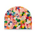 thumbnail image 1 of Yayeee Napkin Holder for Table Set of 2 Kitchen Paper Tissue Organization, Pink Colorful Circles, 1 of 8