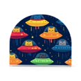 thumbnail image 1 of Yayeee Napkin Holder for Table Set of 2 Kitchen Paper Tissue Organization, Rainbow Space Cat, 1 of 8