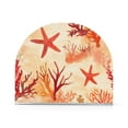 thumbnail image 1 of Yayeee Napkin Holder for Table Set of 2 Kitchen Paper Tissue Organization, Red Starfish, 1 of 8