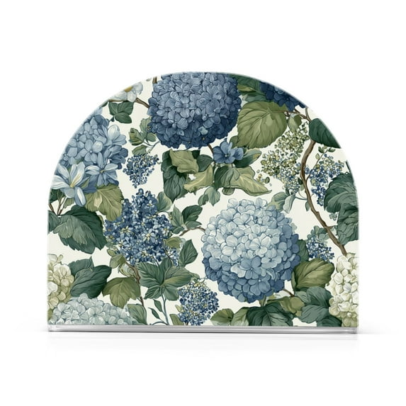 Yayeee Napkin Holder for Table Set of 2 Kitchen Paper Tissue Organization, Watercolor Hydrangeas Pattern