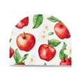 thumbnail image 1 of Yayeee Napkin Holder for Table Set of 2 Kitchen Paper Tissue Organization, White Apple Pattern, 1 of 8