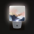 thumbnail image 1 of Yayeee LED Night Light for The Home Plug in With Light Sensors 2 Pack, Abstract Landscape, 1 of 6