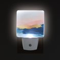 thumbnail image 1 of Yayeee LED Plug in Night Light for The Home with Auto Dusk to Dawn Light Sensors, 2 Pack, Abstract Painting, 1 of 6