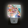 thumbnail image 1 of Yayeee LED Night Light for The Home Plug in With Light Sensors 2 Pack, Abstract Painting, 1 of 6