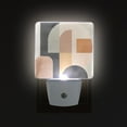 thumbnail image 1 of Yayeee LED Plug in Night Light for The Home with Auto Dusk to Dawn Light Sensors, 2 Pack, Abstract Shapes, 1 of 6
