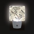 thumbnail image 1 of Yayeee LED Night Light for The Home Plug in With Light Sensors 2 Pack, Beige Birds, 1 of 6