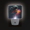 thumbnail image 1 of Yayeee LED Night Light for The Home Plug in With Light Sensors 2 Pack, Black Astronaut, 1 of 6