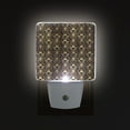 thumbnail image 1 of Yayeee LED Night Light for The Home Plug in With Light Sensors 2 Pack, Black Floral Pattern, 1 of 6