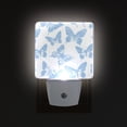 thumbnail image 1 of Yayeee LED Plug in Night Light for The Home with Auto Dusk to Dawn Light Sensors, 2 Pack, Blue Butterfly, 1 of 6