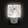thumbnail image 1 of Yayeee LED Plug in Night Light for The Home with Auto Dusk to Dawn Light Sensors, 2 Pack, Blue Floral Rabbit, 1 of 6