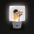 thumbnail image 1 of Yayeee LED Night Light for The Home Plug in With Light Sensors 2 Pack, Cartoon Flowers, 1 of 6