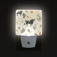 thumbnail image 1 of Yayeee LED Plug in Night Light for The Home with Auto Dusk to Dawn Light Sensors, 2 Pack, Cowboy Pattern, 1 of 6