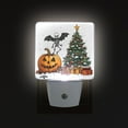 thumbnail image 1 of Yayeee LED Night Light for The Home Plug in With Light Sensors 2 Pack, Cute Halloween Trees, 1 of 6